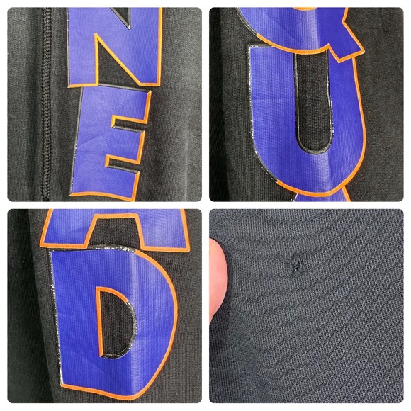 Nike Lebron Space Jam Tune Squad A New Legacy Hoodie Black Spellout Logo Men’s L - Picture 12 of 12